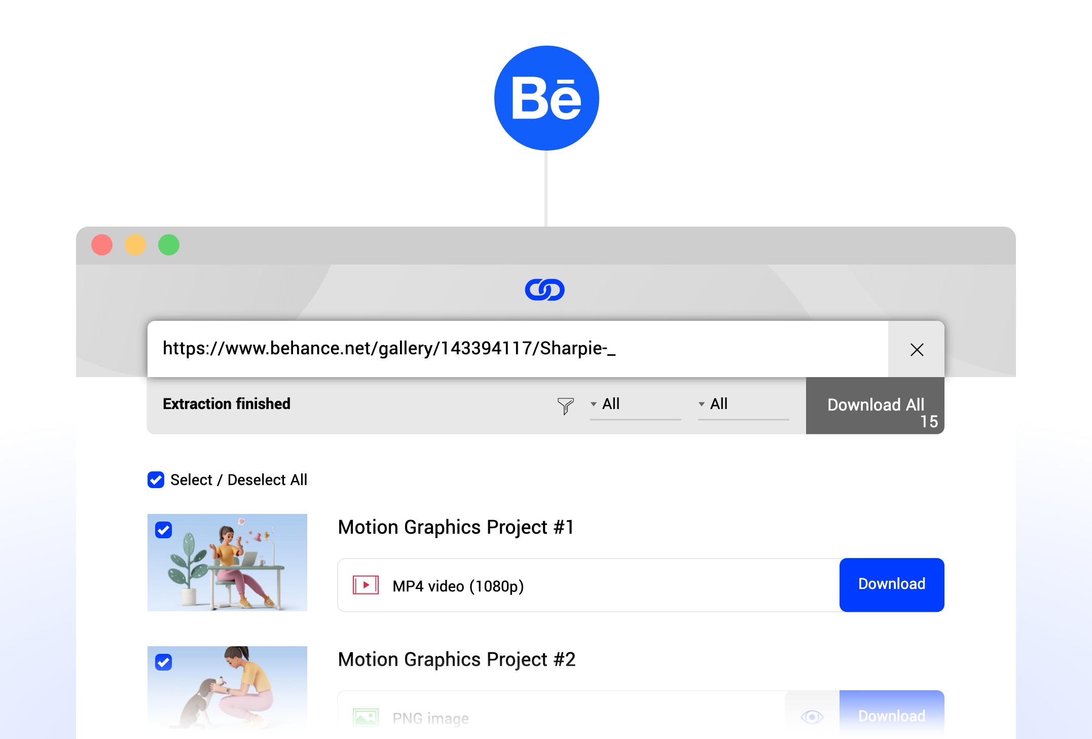 Behance Downloader